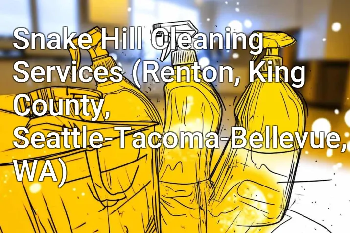 Snake Hill Cleaning Services (Renton, King County, Seattle-Tacoma-Bellevue, WA)