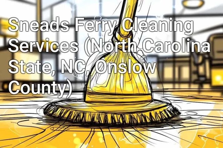 Sneads Ferry Cleaning Services (North Carolina State, NC, Onslow County)