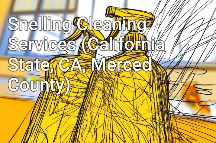 Snelling Cleaning Services (California State, CA, Merced County)