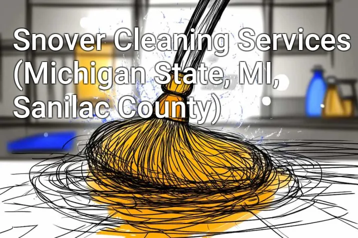 Snover Cleaning Services (Michigan State, MI, Sanilac County)