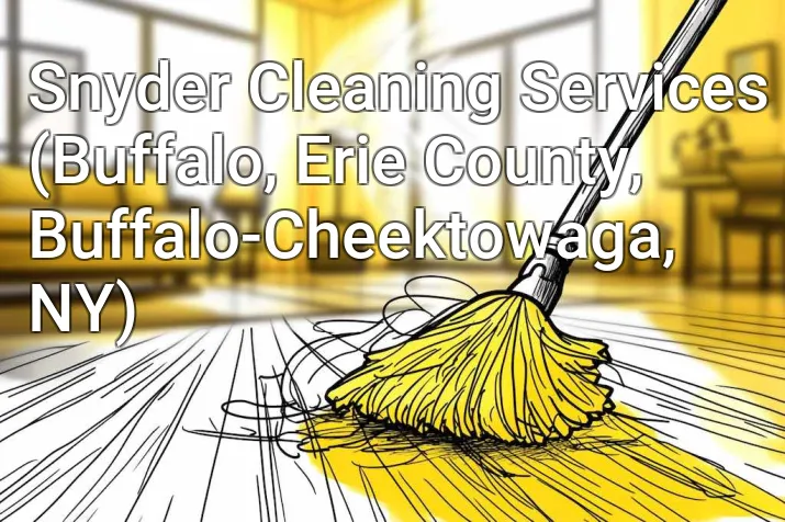 Snyder Cleaning Services (Buffalo, Erie County, Buffalo-Cheektowaga, NY)