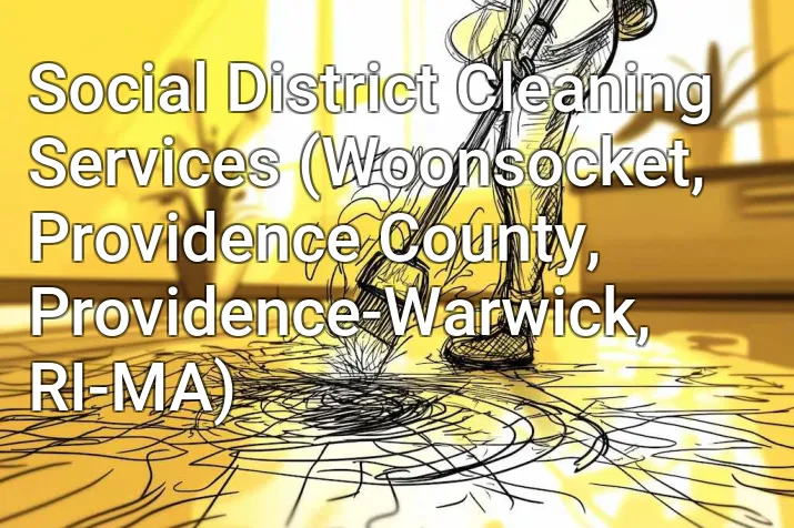 Social District Cleaning Services (Woonsocket, Providence County, Providence-Warwick, RI-MA)