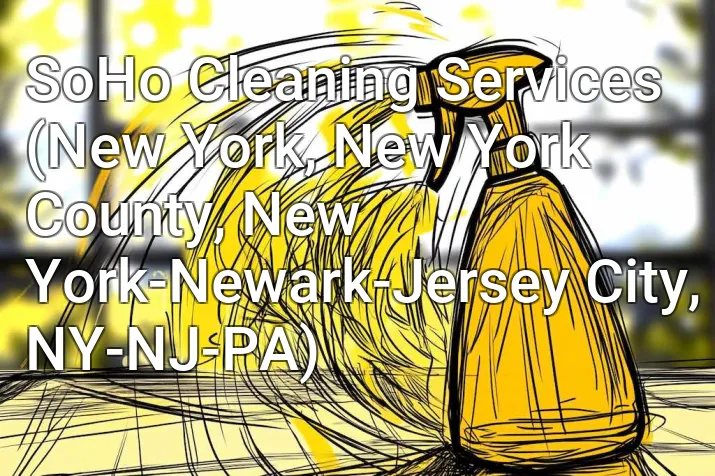SoHo Cleaning Services (New York, New York County, New York-Newark-Jersey City, NY-NJ-PA)