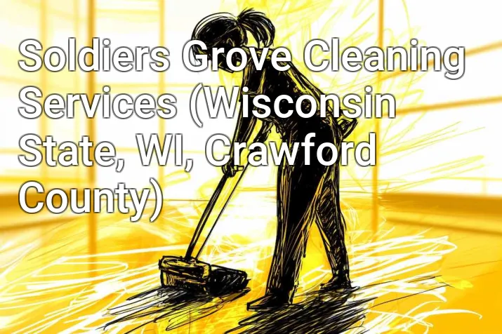 Soldiers Grove Cleaning Services (Wisconsin State, WI, Crawford County)