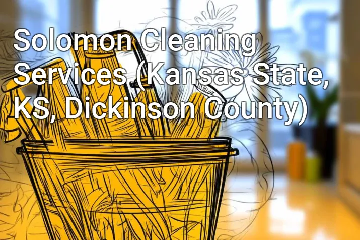 Solomon Cleaning Services (Kansas State, KS, Dickinson County)