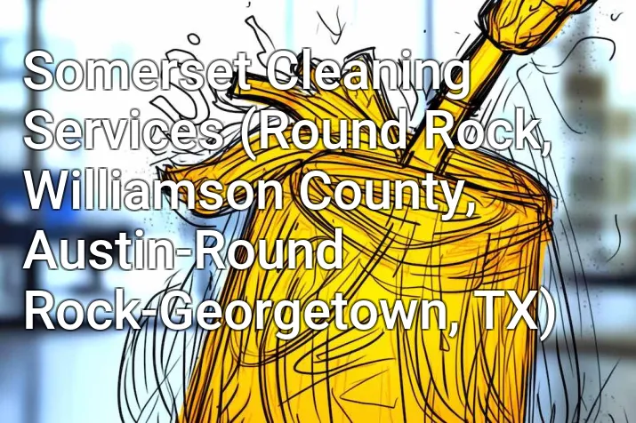 Somerset Cleaning Services (Round Rock, Williamson County, Austin-Round Rock-Georgetown, TX)