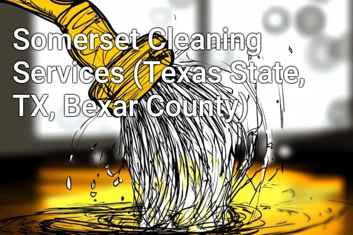 Somerset Cleaning Services (Texas State, TX, Bexar County)