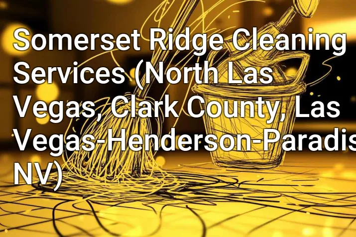 Somerset Ridge Cleaning Services (North Las Vegas, Clark County, Las Vegas-Henderson-Paradise, NV)