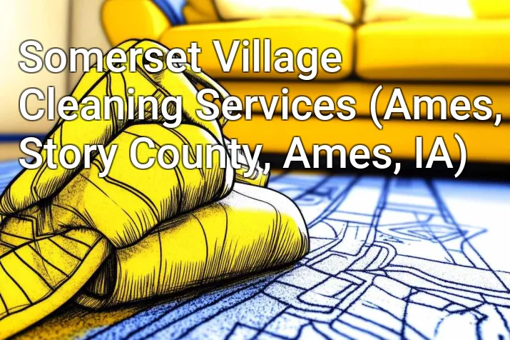 Somerset Village Cleaning Services (Ames, Story County, Ames, IA)