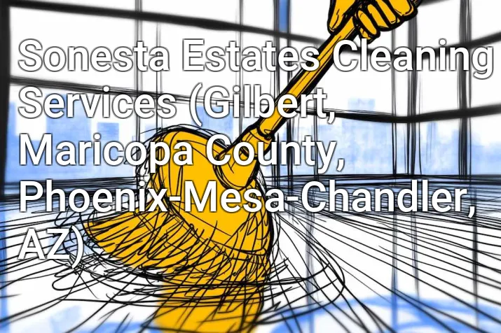 Sonesta Estates Cleaning Services (Gilbert, Maricopa County, Phoenix-Mesa-Chandler, AZ)