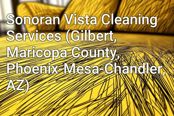 Sonoran Vista Cleaning Services (Gilbert, Maricopa County, Phoenix-Mesa-Chandler, AZ)