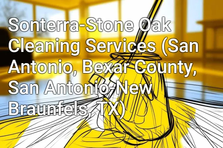 Sonterra-Stone Oak Cleaning Services (San Antonio, Bexar County, San Antonio-New Braunfels, TX)
