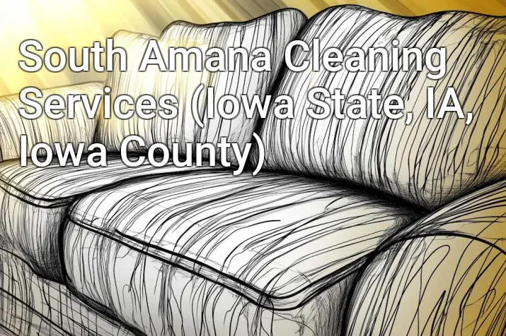 South Amana Cleaning Services (Iowa State, IA, Iowa County)