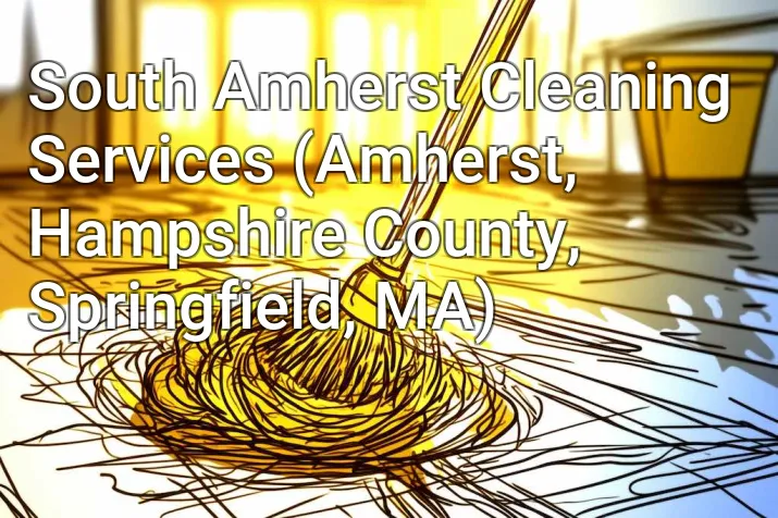 South Amherst Cleaning Services (Amherst, Hampshire County, Springfield, MA)