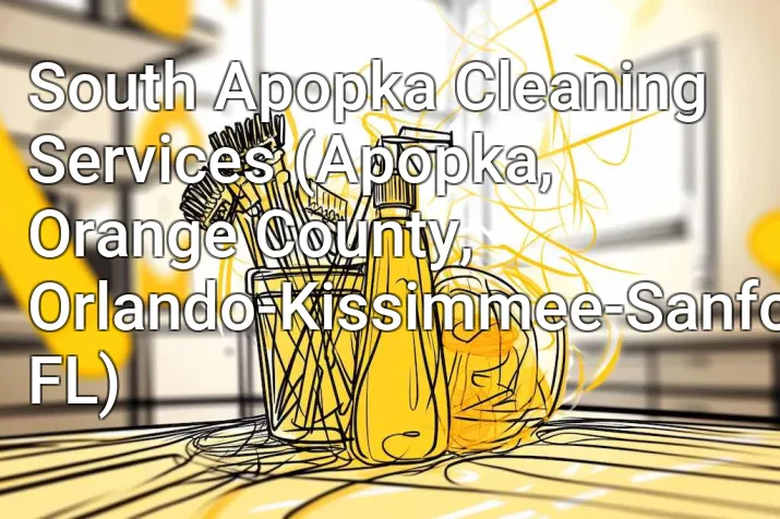 South Apopka Cleaning Services (Apopka, Orange County, Orlando-Kissimmee-Sanford, FL)