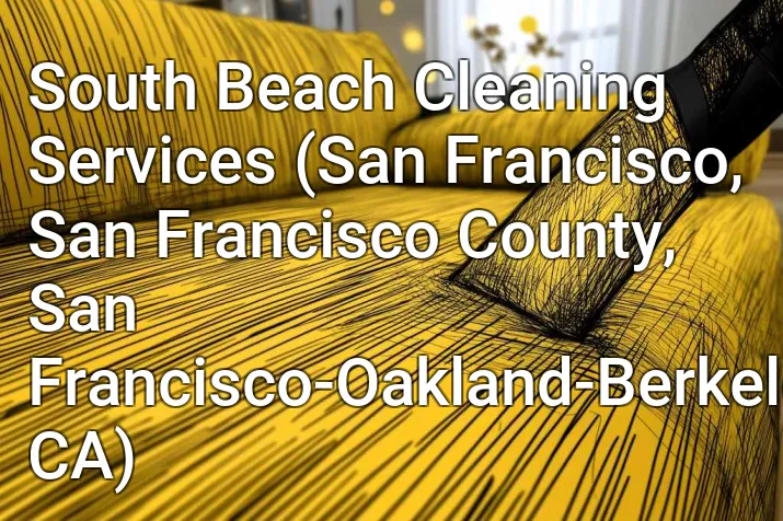 South Beach Cleaning Services (San Francisco, San Francisco County, San Francisco-Oakland-Berkeley, CA)
