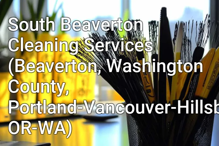South Beaverton Cleaning Services (Beaverton, Washington County, Portland-Vancouver-Hillsboro, OR-WA)