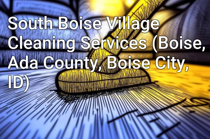 South Boise Village Cleaning Services (Boise, Ada County, Boise City, ID)
