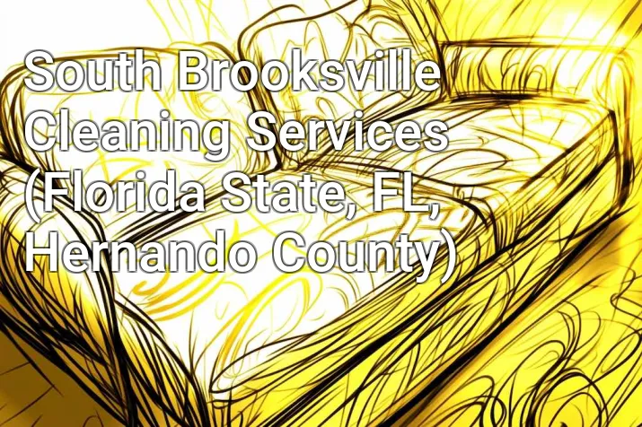 South Brooksville Cleaning Services (Florida State, FL, Hernando County)