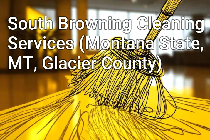 South Browning Cleaning Services (Montana State, MT, Glacier County)