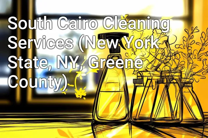 South Cairo Cleaning Services (New York State, NY, Greene County)