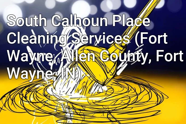 South Calhoun Place Cleaning Services (Fort Wayne, Allen County, Fort Wayne, IN)