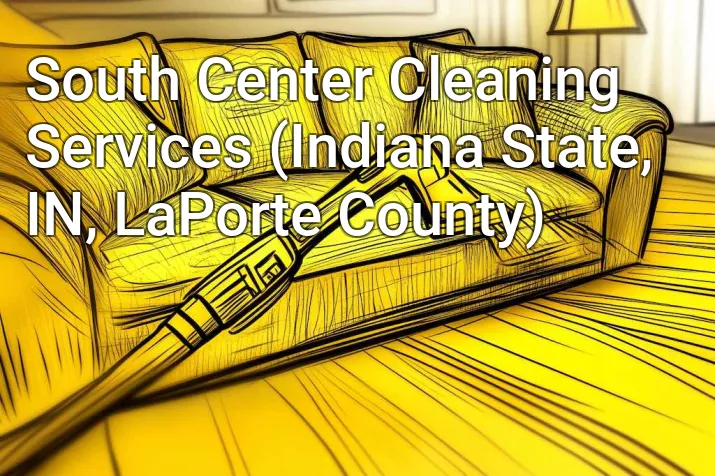 South Center Cleaning Services (Indiana State, IN, LaPorte County)
