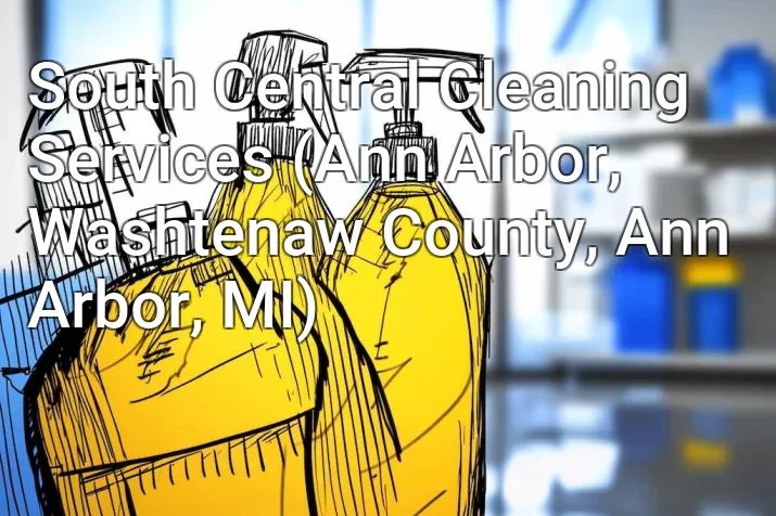 South Central Cleaning Services (Ann Arbor, Washtenaw County, Ann Arbor, MI)