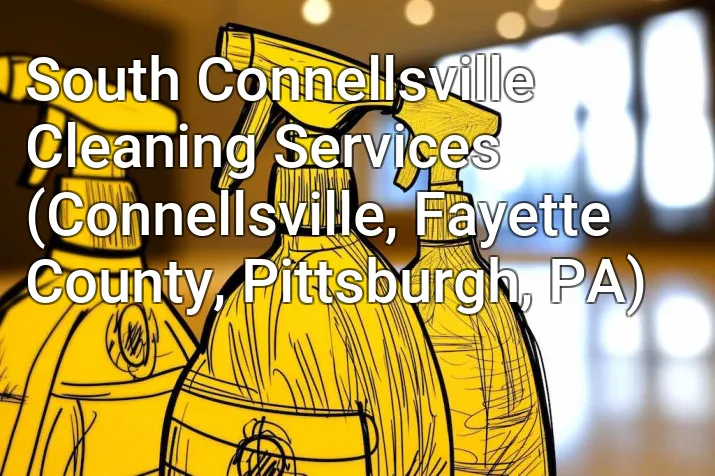 South Connellsville Cleaning Services (Connellsville, Fayette County, Pittsburgh, PA)
