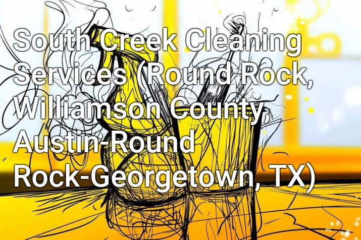 South Creek Cleaning Services (Round Rock, Williamson County, Austin-Round Rock-Georgetown, TX)
