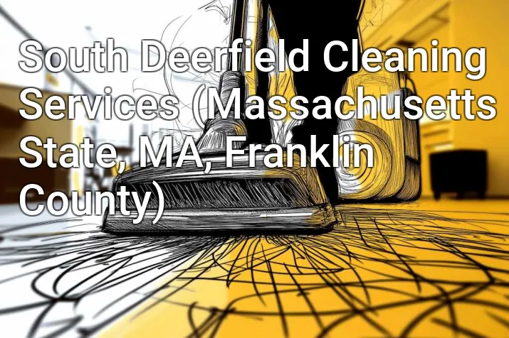 South Deerfield Cleaning Services (Massachusetts State, MA, Franklin County)
