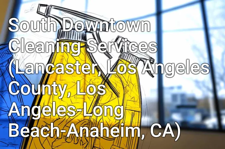 South Downtown Cleaning Services (Lancaster, Los Angeles County, Los Angeles-Long Beach-Anaheim, CA)