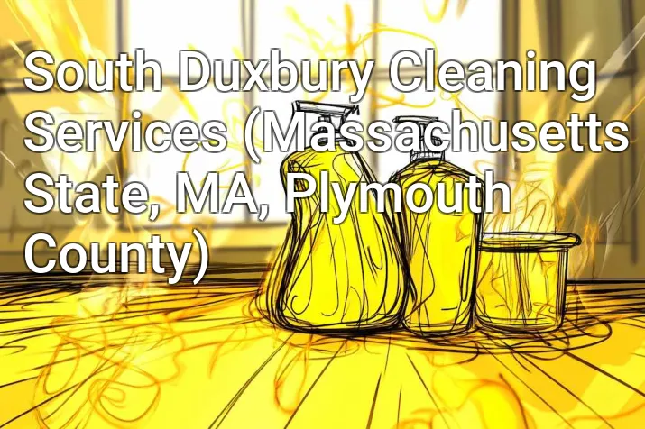 South Duxbury Cleaning Services (Massachusetts State, MA, Plymouth County)