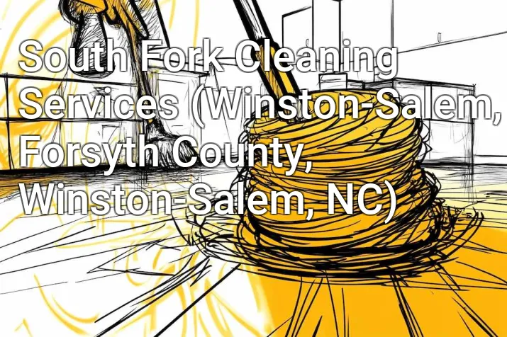 South Fork Cleaning Services (Winston-Salem, Forsyth County, Winston-Salem, NC)