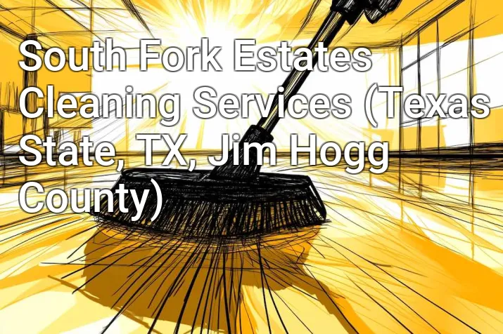 South Fork Estates Cleaning Services (Texas State, TX, Jim Hogg County)