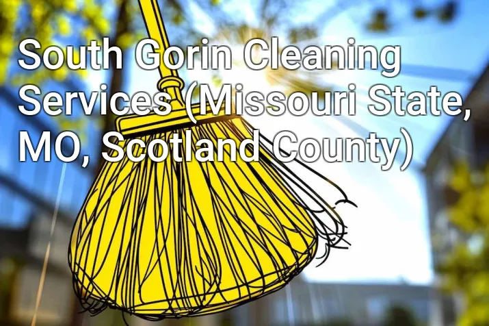 South Gorin Cleaning Services (Missouri State, MO, Scotland County)