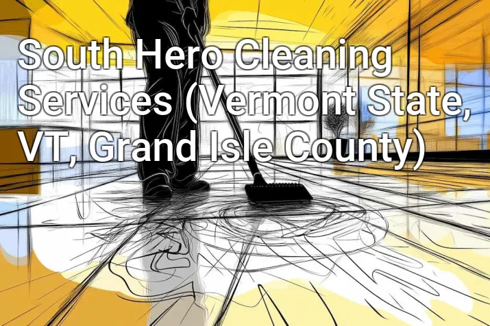 South Hero Cleaning Services (Vermont State, VT, Grand Isle County)