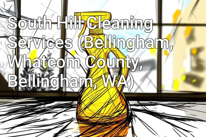 South Hill Cleaning Services (Bellingham, Whatcom County, Bellingham, WA)