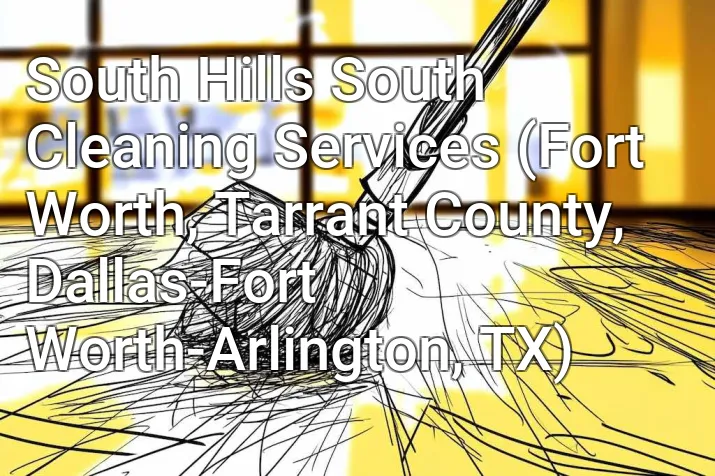 South Hills South Cleaning Services (Fort Worth, Tarrant County, Dallas-Fort Worth-Arlington, TX)