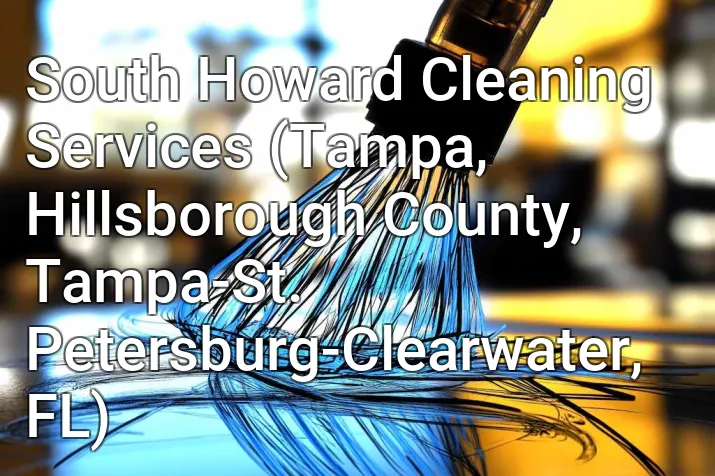 South Howard Cleaning Services (Tampa, Hillsborough County, Tampa-St. Petersburg-Clearwater, FL)