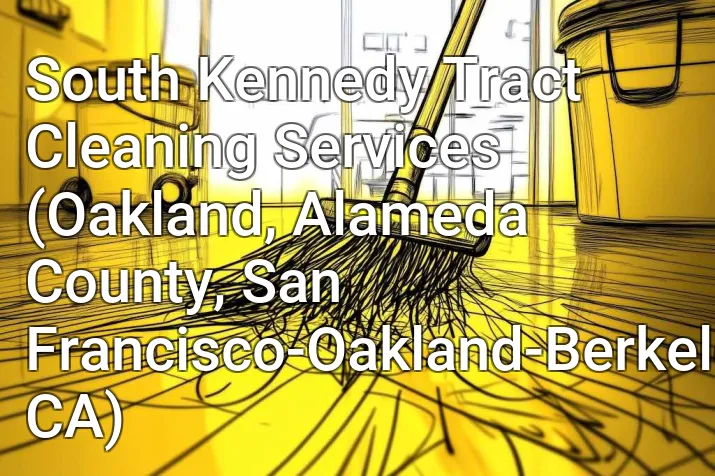 South Kennedy Tract Cleaning Services (Oakland, Alameda County, San Francisco-Oakland-Berkeley, CA)