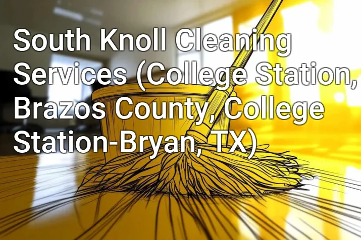 South Knoll Cleaning Services (College Station, Brazos County, College Station-Bryan, TX)