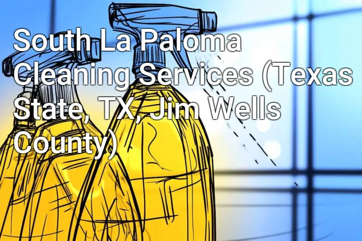 South La Paloma Cleaning Services (Texas State, TX, Jim Wells County)