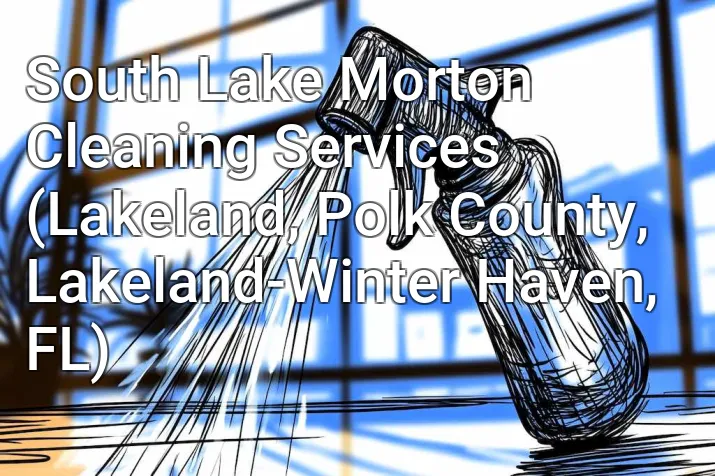 South Lake Morton Cleaning Services (Lakeland, Polk County, Lakeland-Winter Haven, FL)