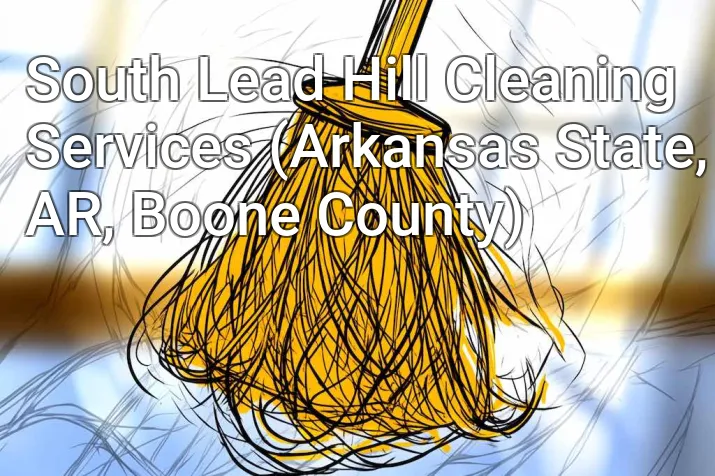 South Lead Hill Cleaning Services (Arkansas State, AR, Boone County)