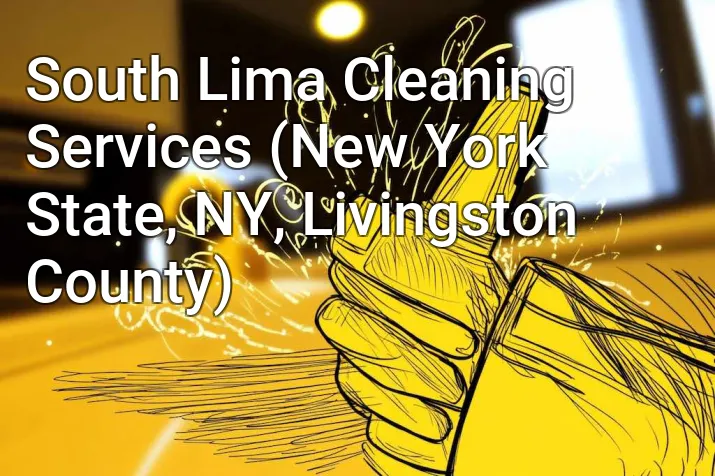 South Lima Cleaning Services (New York State, NY, Livingston County)
