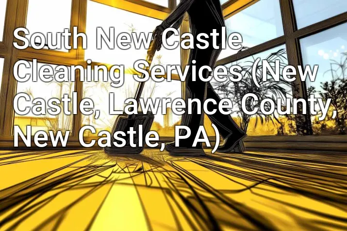 South New Castle Cleaning Services (New Castle, Lawrence County, New Castle, PA)