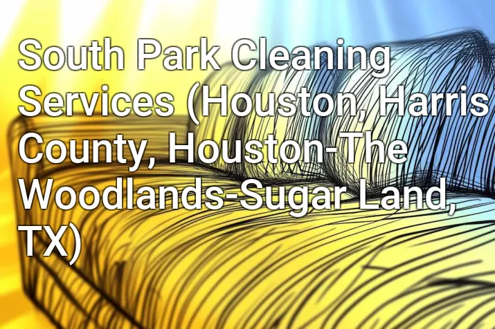South Park Cleaning Services (Houston, Harris County, Houston-The Woodlands-Sugar Land, TX)