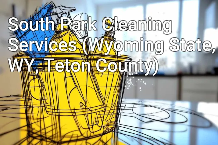 South Park Cleaning Services (Wyoming State, WY, Teton County)