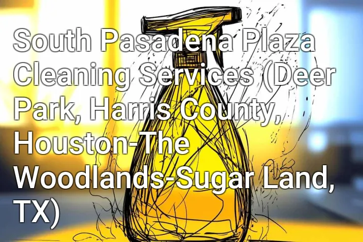 South Pasadena Plaza Cleaning Services (Deer Park, Harris County, Houston-The Woodlands-Sugar Land, TX)